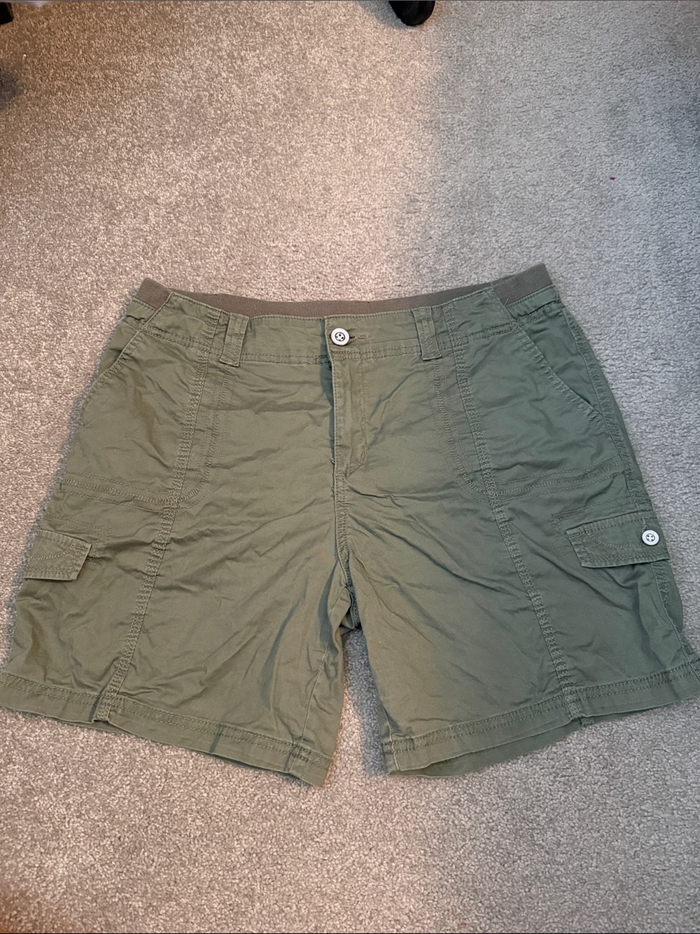 Style & Co. Olive Green Cargo Shorts